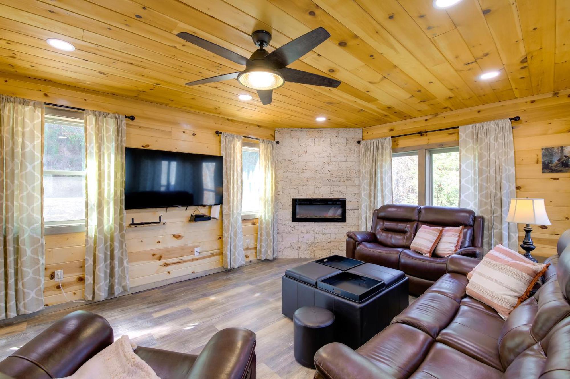 Gatlinburg Cabin With Game Room, Hot Tub And Mtn Views מראה חיצוני תמונה