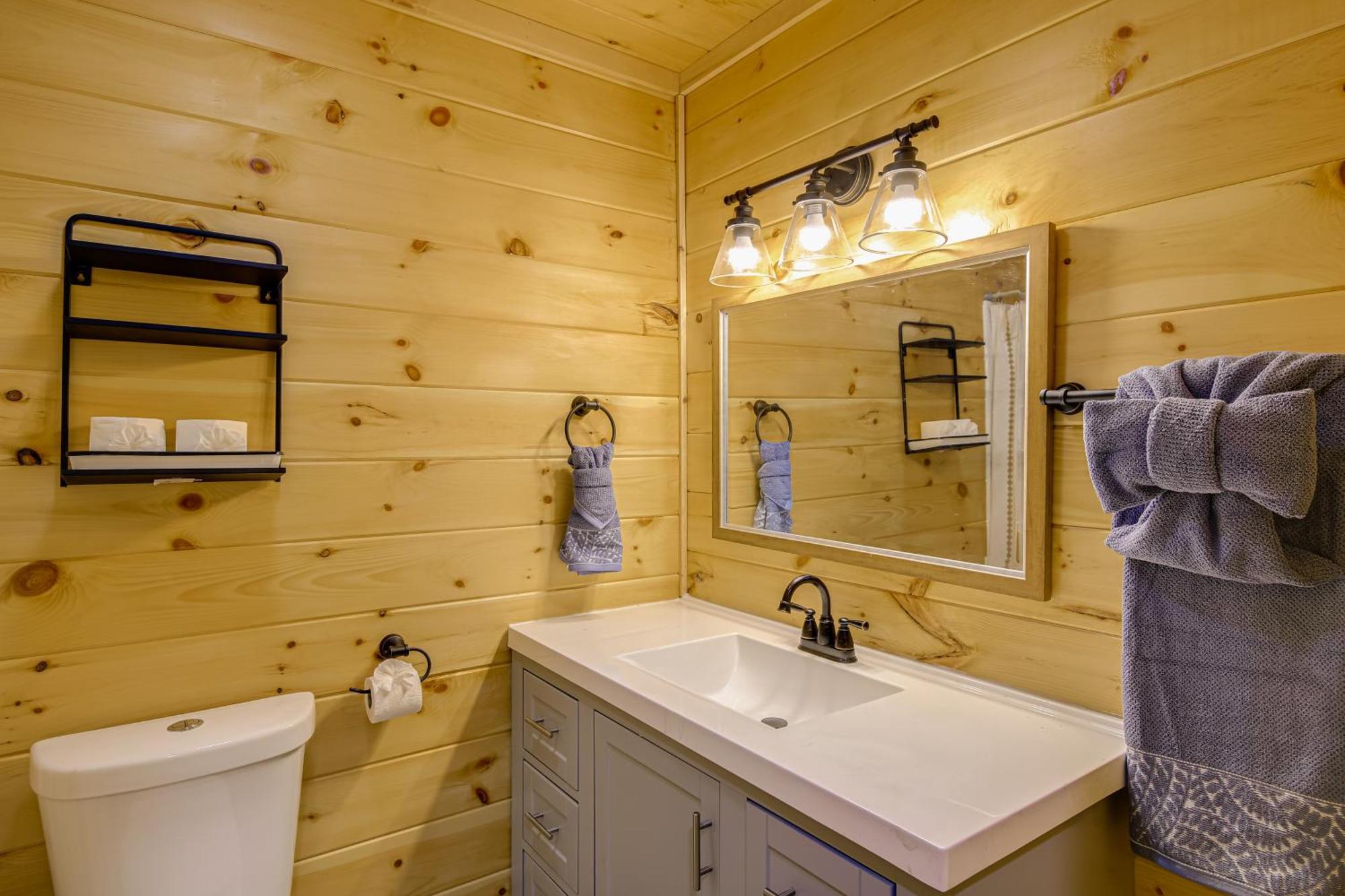 Gatlinburg Cabin With Game Room, Hot Tub And Mtn Views מראה חיצוני תמונה