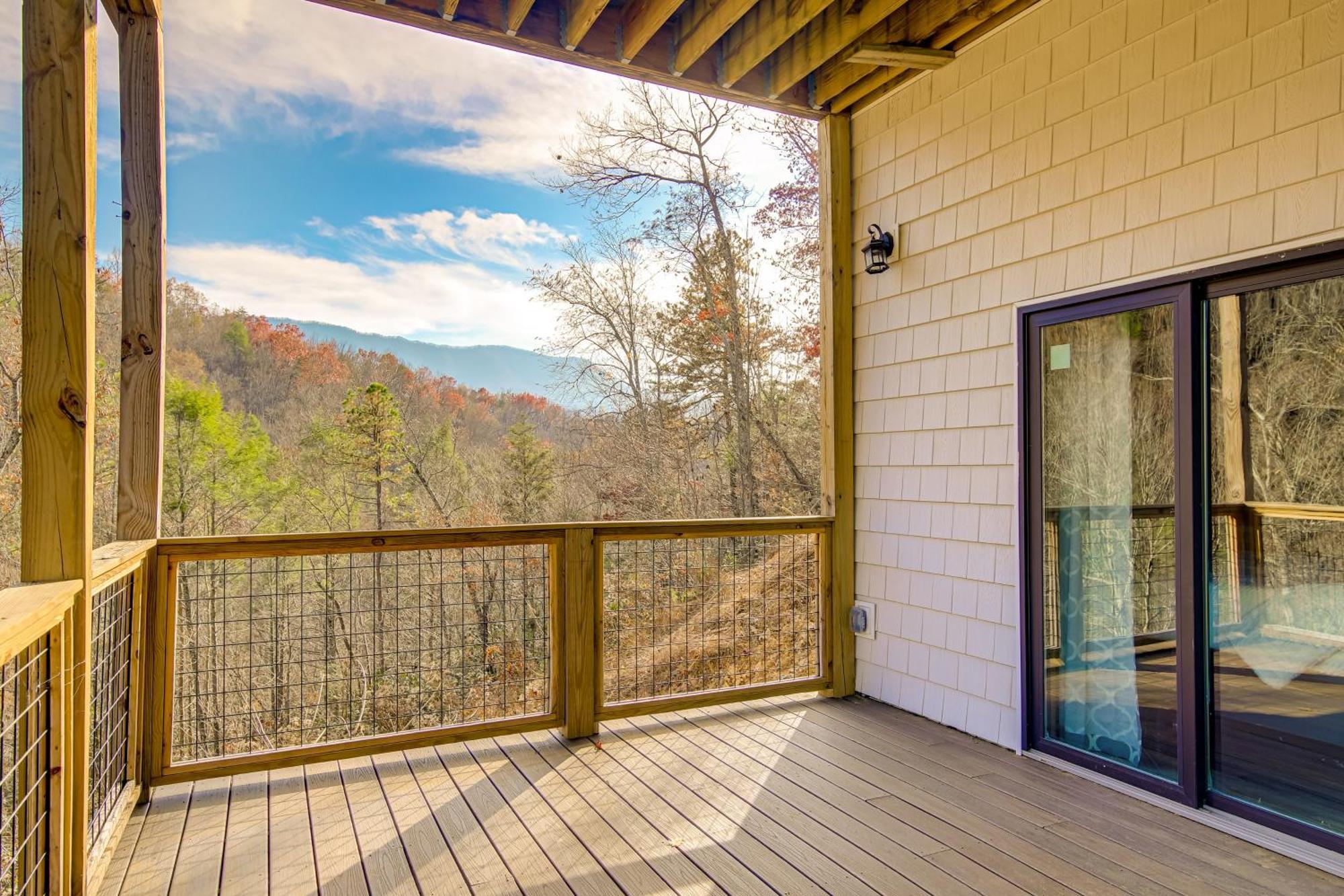 Gatlinburg Cabin With Game Room, Hot Tub And Mtn Views מראה חיצוני תמונה
