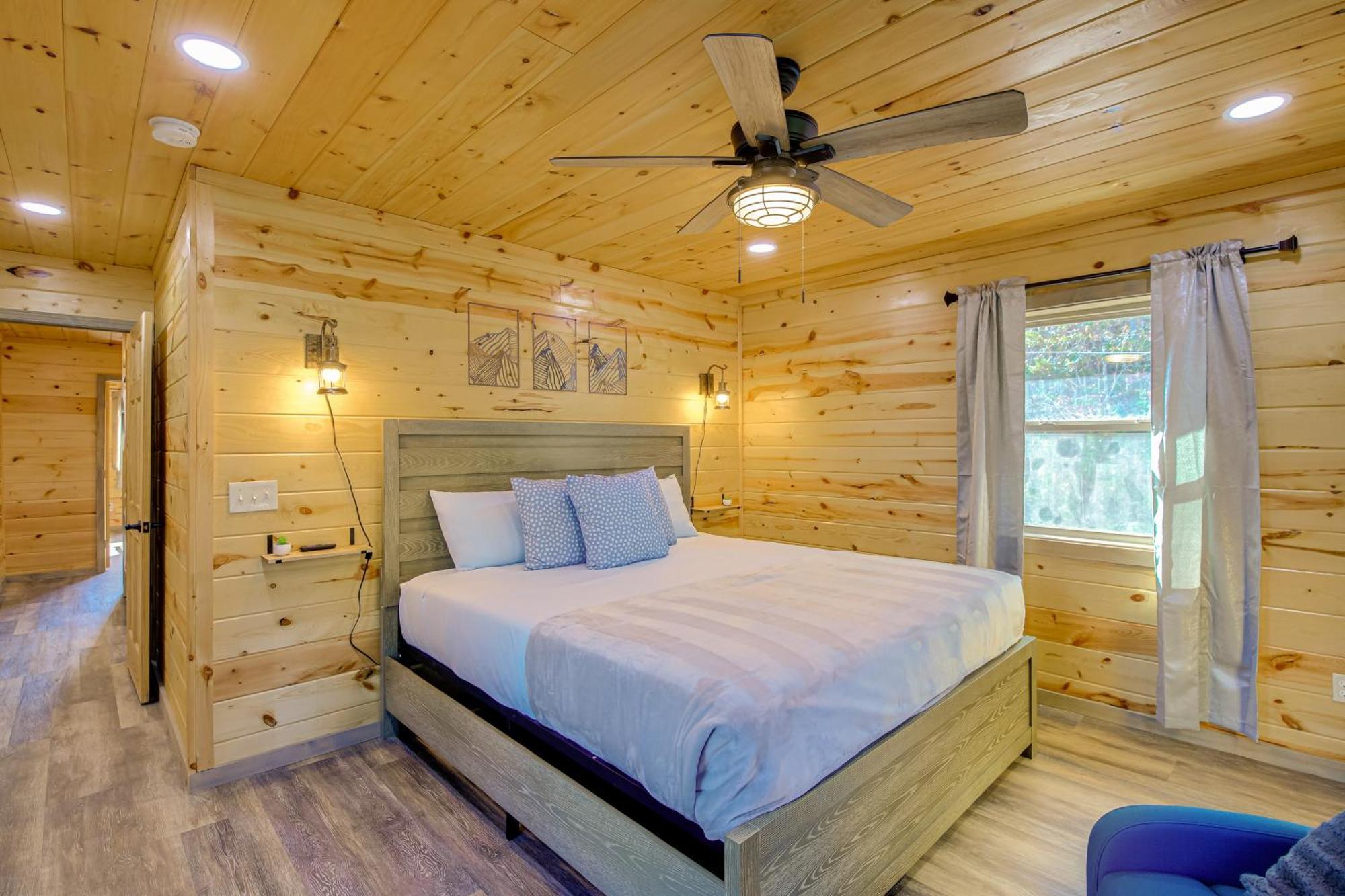 Gatlinburg Cabin With Game Room, Hot Tub And Mtn Views מראה חיצוני תמונה