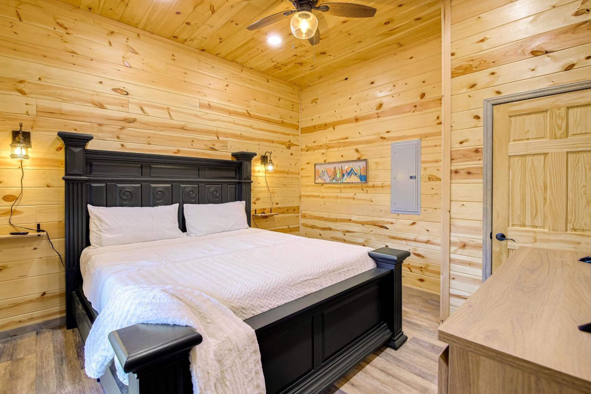 Gatlinburg Cabin With Game Room, Hot Tub And Mtn Views מראה חיצוני תמונה