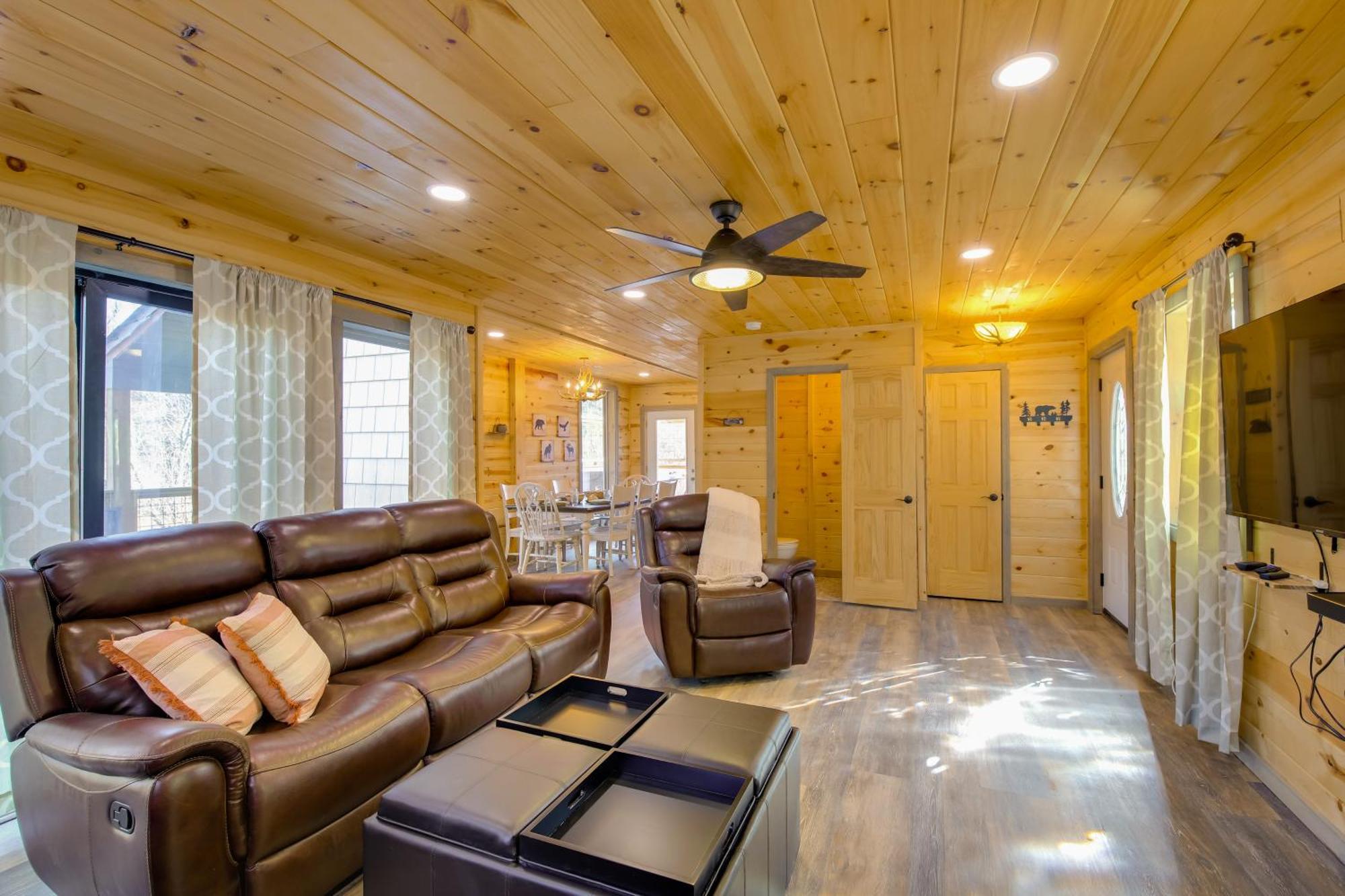 Gatlinburg Cabin With Game Room, Hot Tub And Mtn Views מראה חיצוני תמונה