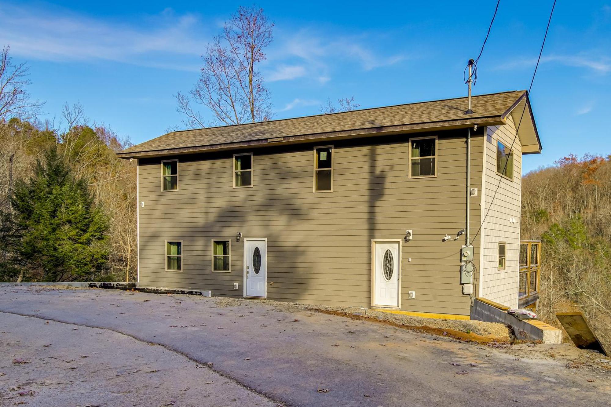 Gatlinburg Cabin With Game Room, Hot Tub And Mtn Views מראה חיצוני תמונה