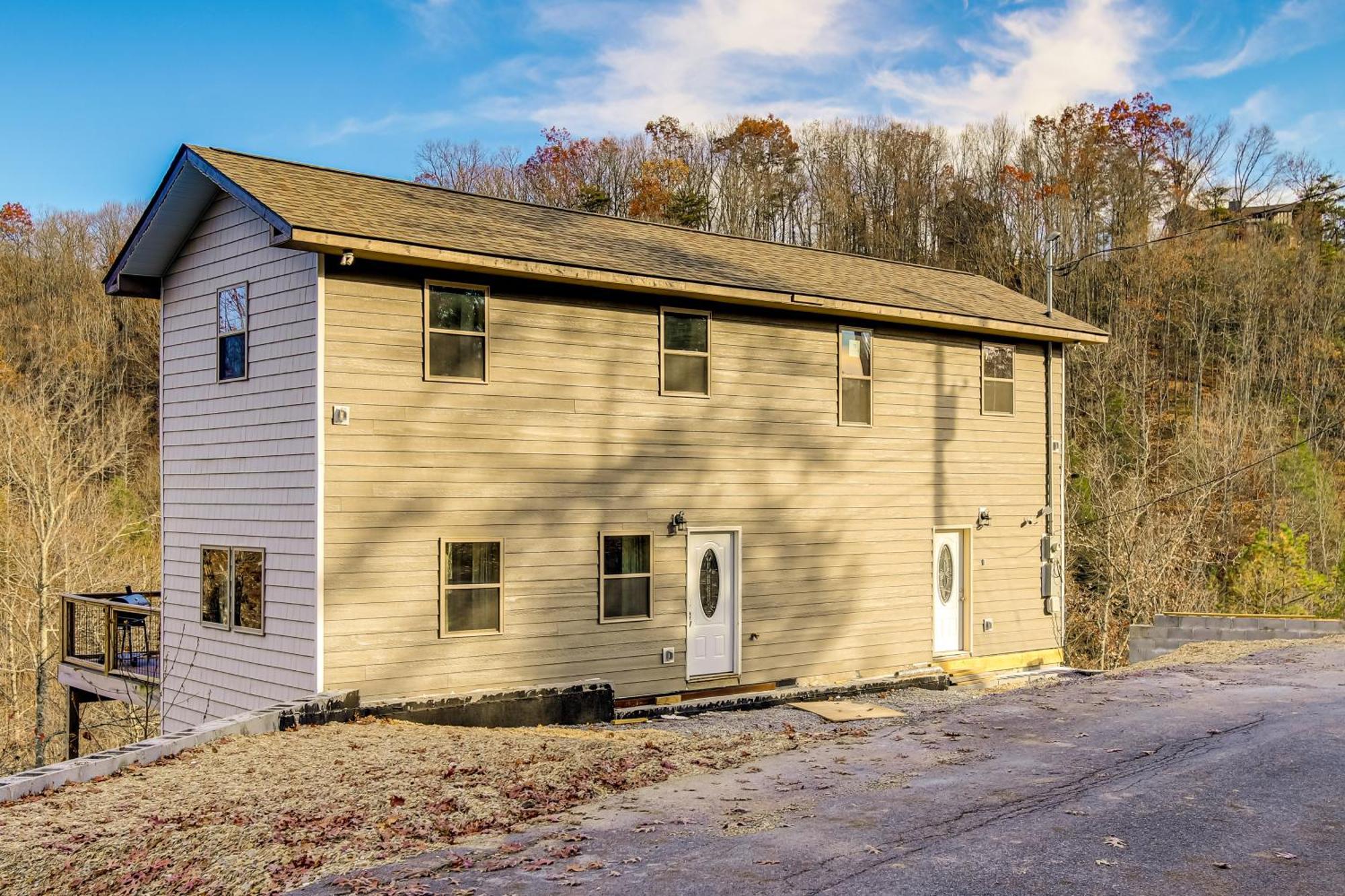 Gatlinburg Cabin With Game Room, Hot Tub And Mtn Views מראה חיצוני תמונה