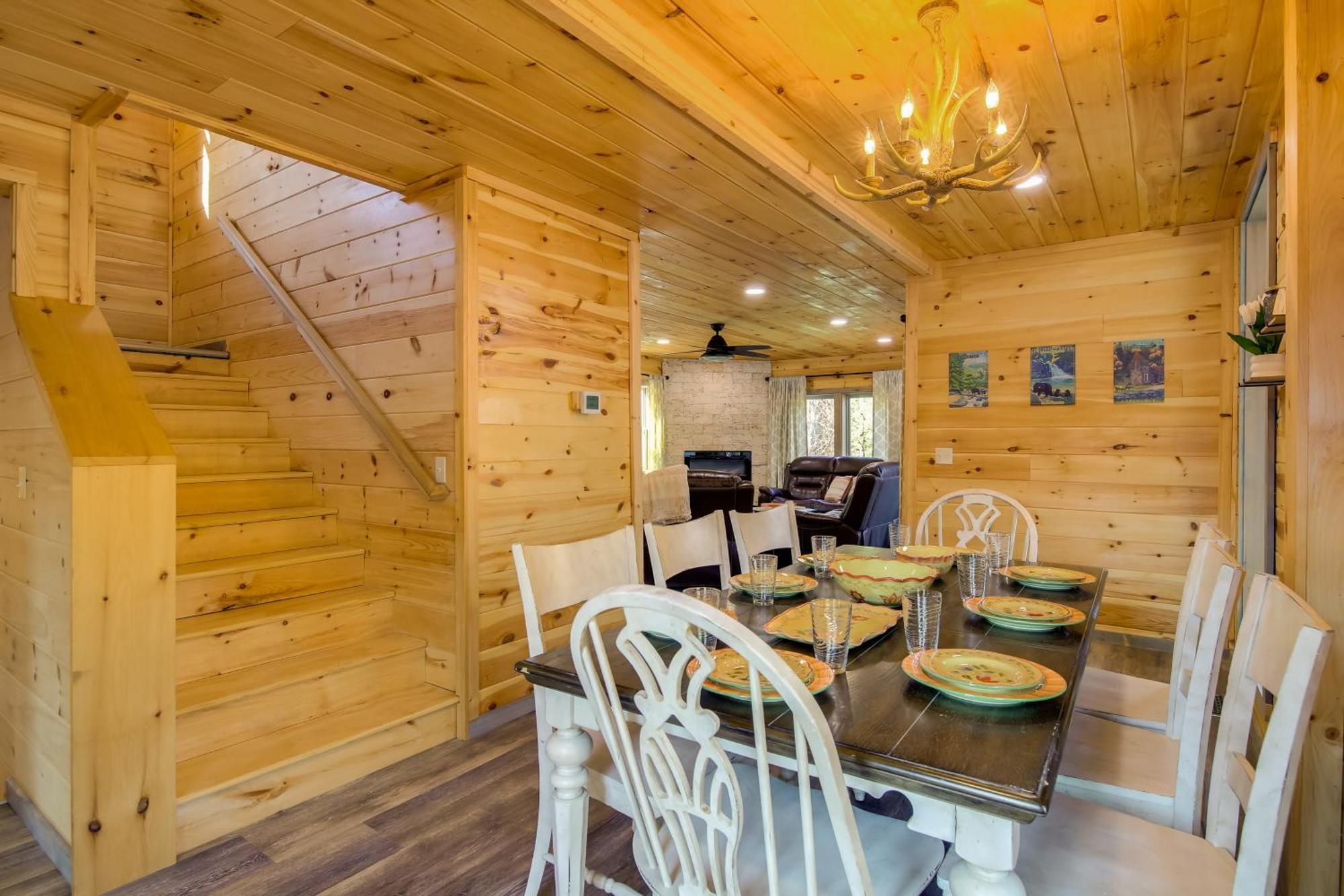 Gatlinburg Cabin With Game Room, Hot Tub And Mtn Views מראה חיצוני תמונה