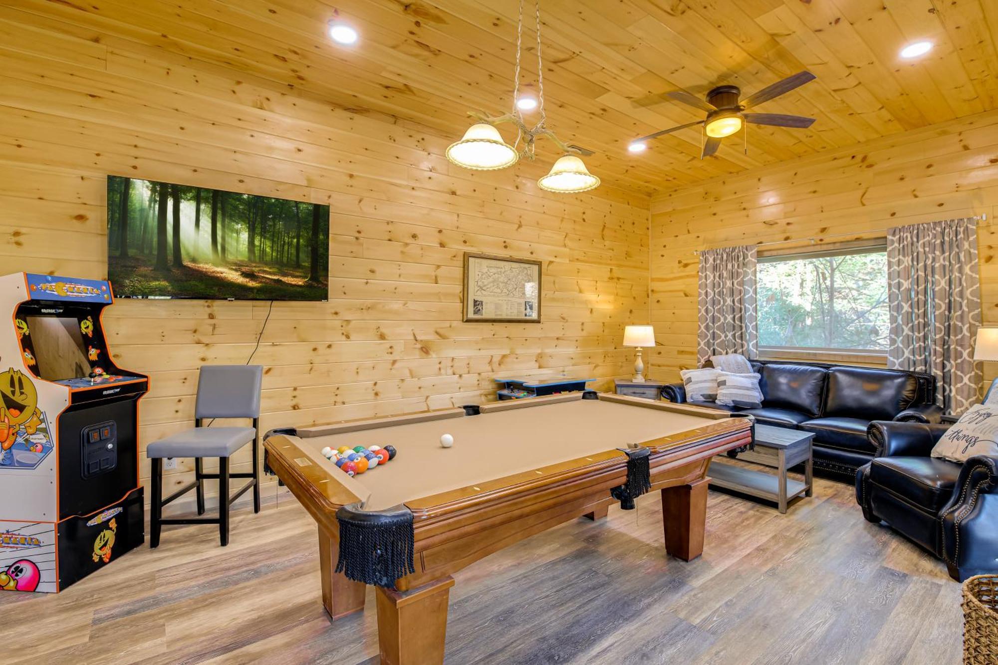 Gatlinburg Cabin With Game Room, Hot Tub And Mtn Views מראה חיצוני תמונה