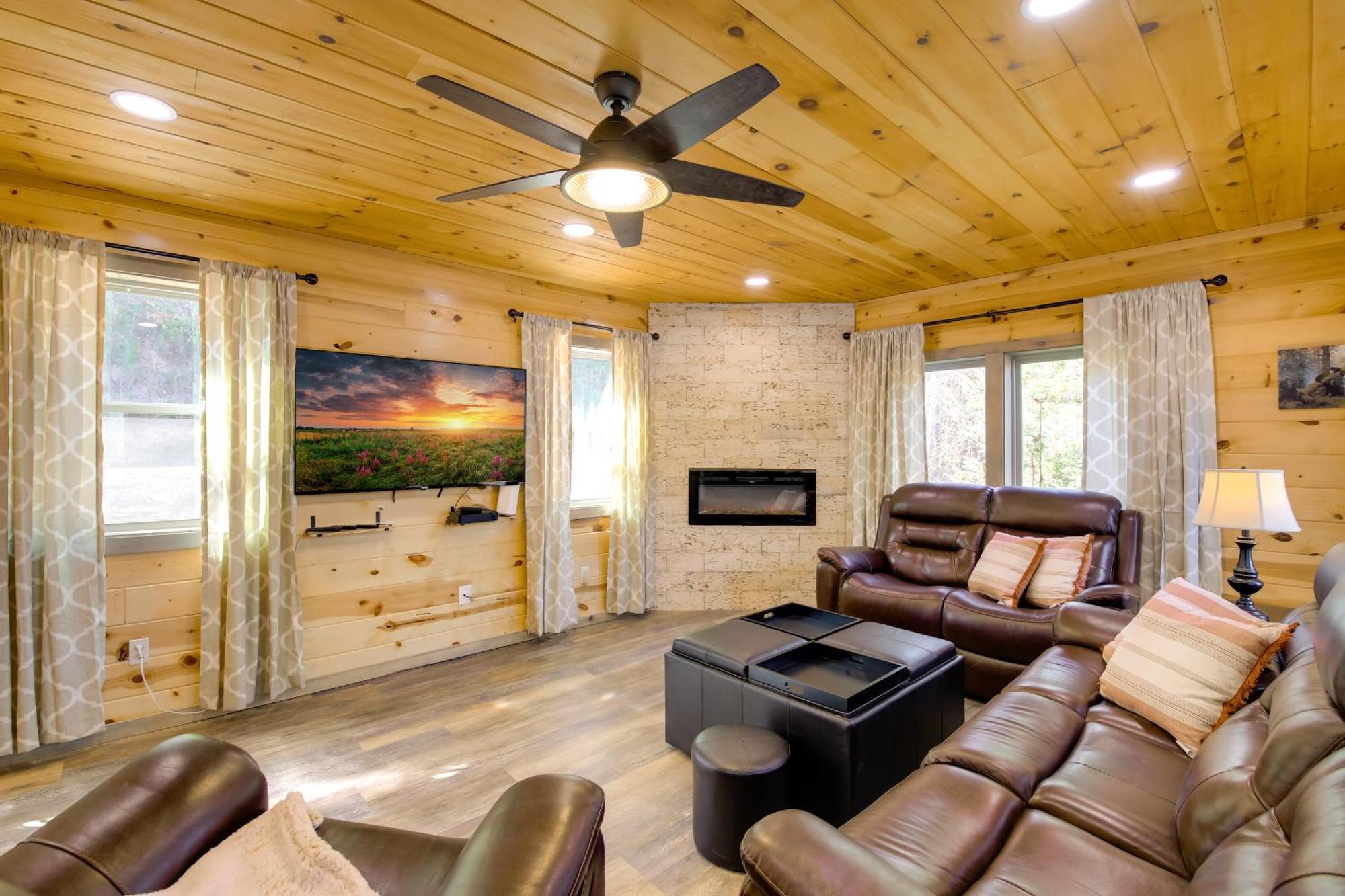 Gatlinburg Cabin With Game Room, Hot Tub And Mtn Views מראה חיצוני תמונה
