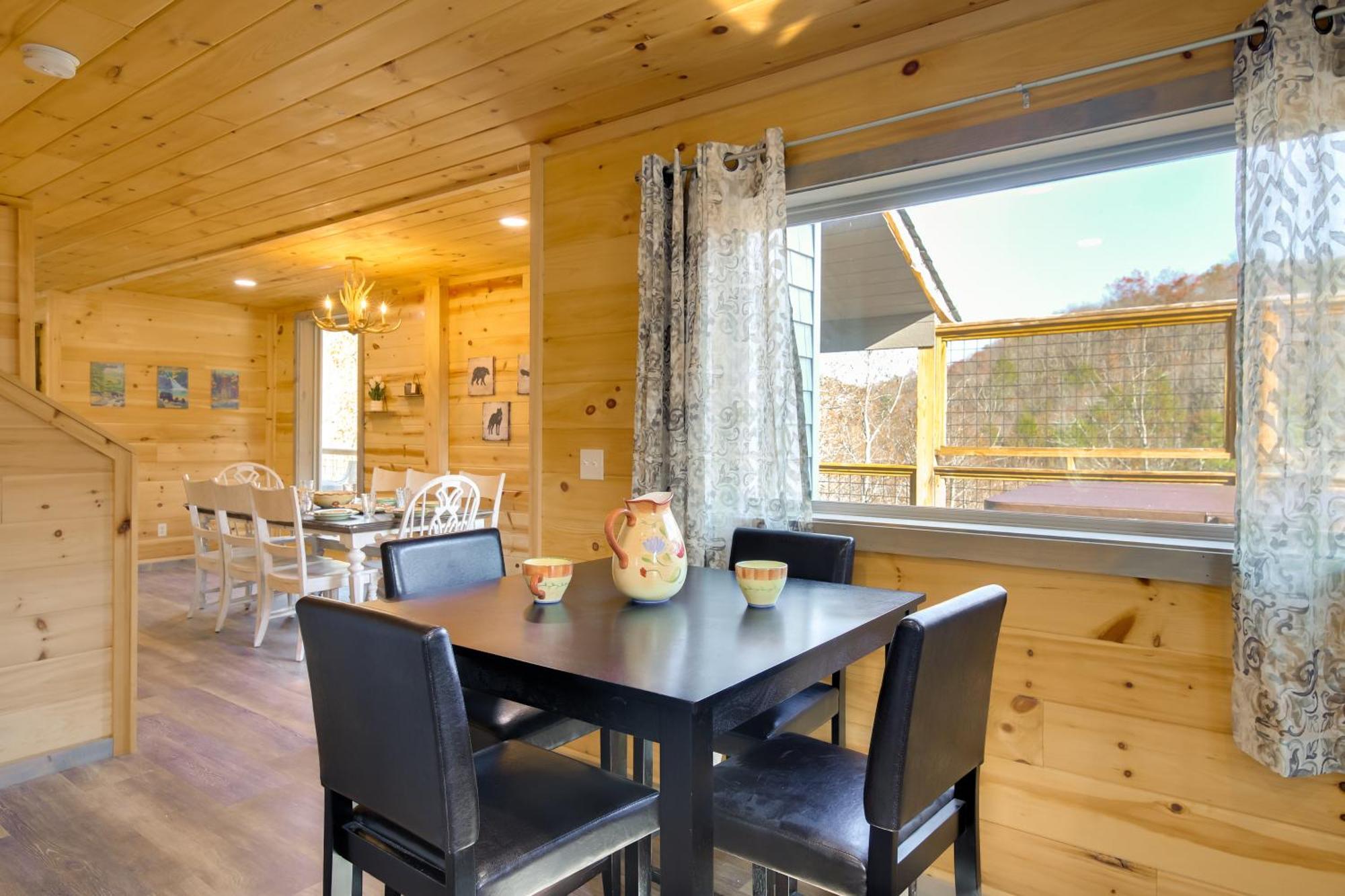 Gatlinburg Cabin With Game Room, Hot Tub And Mtn Views מראה חיצוני תמונה